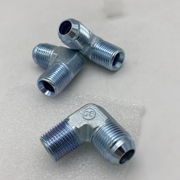 Buy cheap JIC Male To NPT Male 90 Degree Flared Hose Fittings from wholesalers