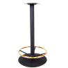 Buy cheap 0201 Item Round Restaurant Table Bases Metal Pedestal Table Legs Cast Iron Footring from wholesalers