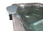 Attachable Versatile Spa Tray Table Grey Spa Caddy Tray For Drinks Snacks