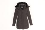 Ladies bonded softshell longline coats, Women's longline jacket, High quality,