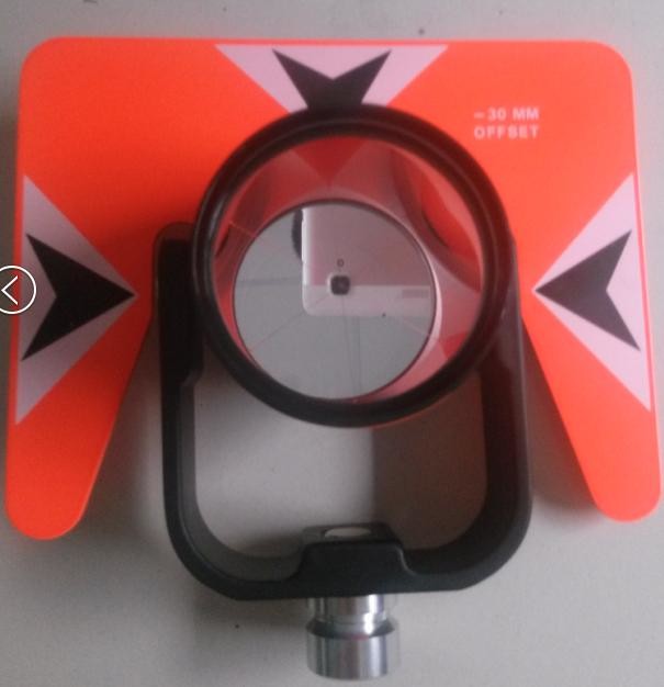 Topcon Type Single Prism Holder and Target