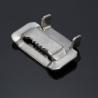 Buy cheap 304 Stainless Steel Cable Tie Buckle 5/8" Tooth Type Packing Buckle from wholesalers