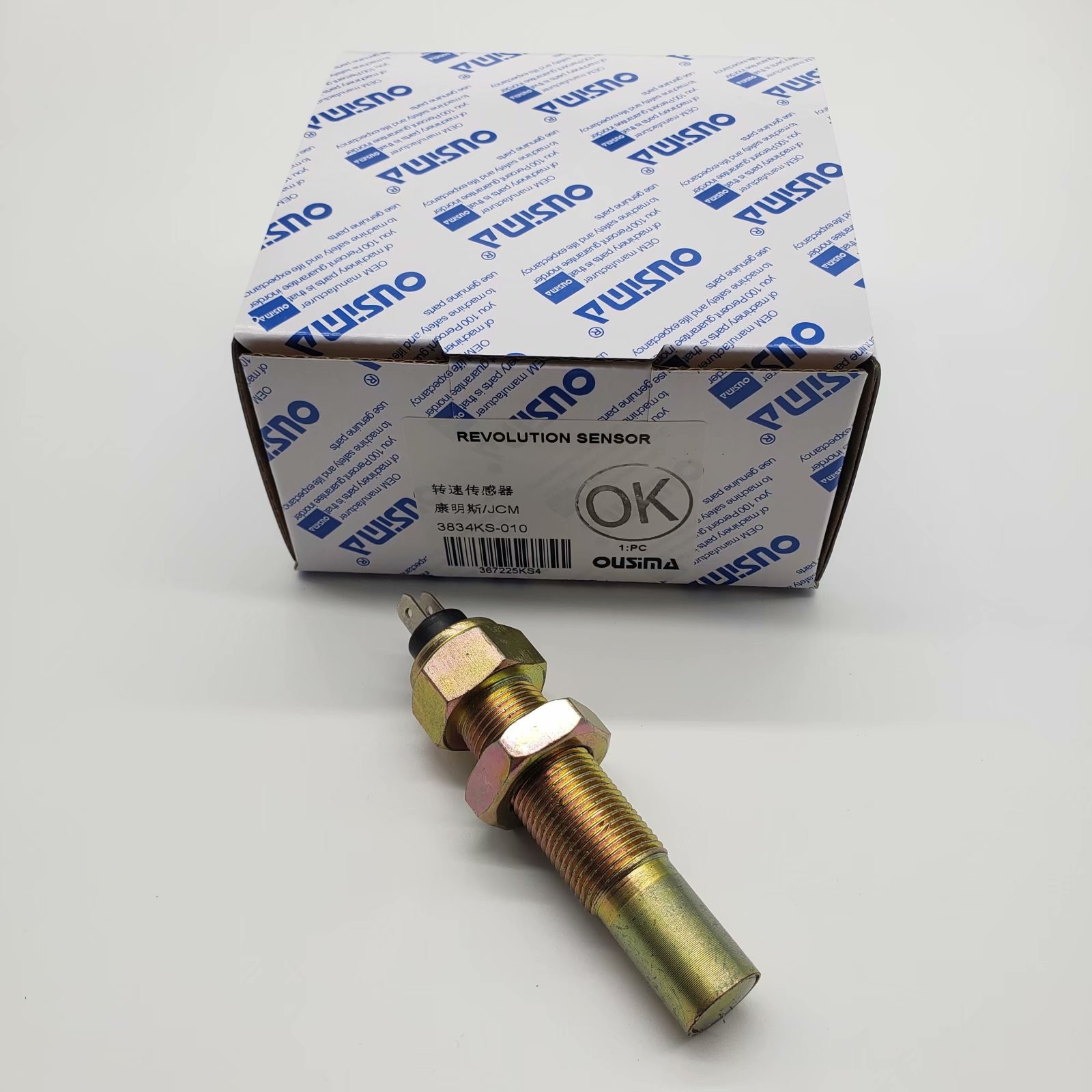 OUSIMSA Revolution Speed Sensor 3834KS-010 For Excavator Engines CUMMINS