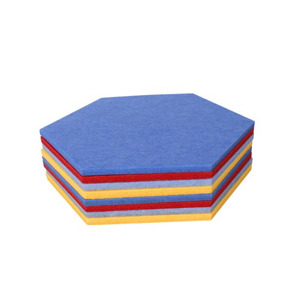 Buy cheap Hexagon Soundproof Acoustic Wall Panel Polyester Acoustic Panel from wholesalers