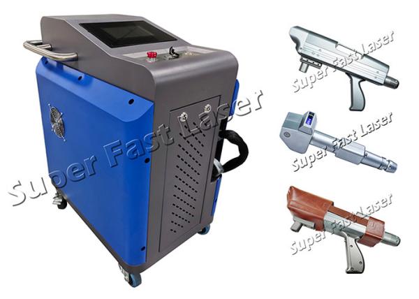 Buy cheap Metal Surface Laser Rust Removal Machine , Portable Descaling Laser Machine from wholesalers