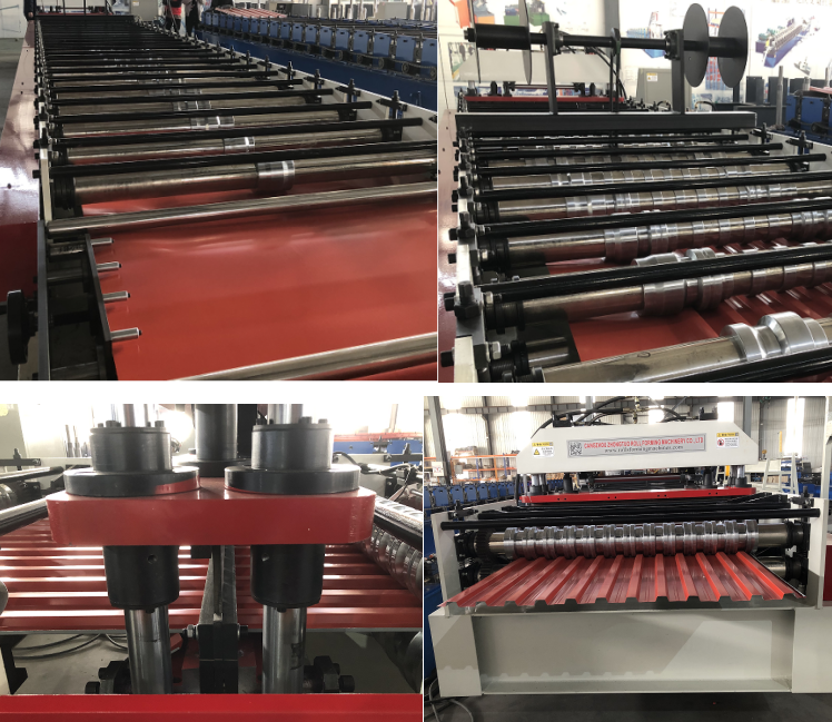 Australia type roller shutter garage doors rolling forming machine