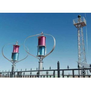 Buy cheap Commercial Solar Wind Hybrid System Maglev Vertical Axis Wind Turbine from wholesalers