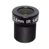 Buy cheap 2.0 Megapixel Fixed M12 Lens 2.6mm 122 Degree 1/4 inch For CCTV camera product