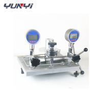 Buy cheap 60mpa Hydraulic Dead Weight Tester Calibration Bench Pressure Calibrators product