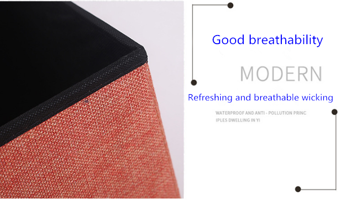 Satin folding storage box chair
