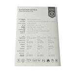 Fireproof 3M Width Anti-Solar Fiberglass Sunscreen Fabric For Roller Blinds