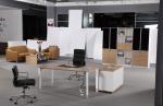 Modern Systems Furniture Office Manager Desk Executive Desks Panel Design MDF