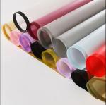 Florist Wrapping Paper Customized Color Plastic Flower Wrap Matte Edge