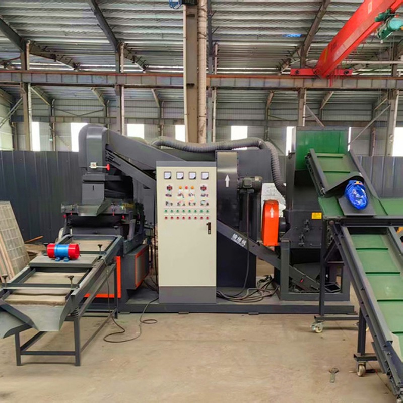 Automatic Cable Granulator Copper Wire Shredder Machinery For Recycle Separate Plastic And Copper
