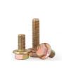 Buy cheap Stainless Steel Carbon Material Flange Bolts Black Oxide Zinc Finish DIN6921 M6/M8/M10 35mm Grade 8.8/10.9 from wholesalers