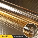 120cm Width Metallic Silver Self Adhesive Film for Interiors Homes and Furniture