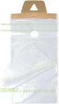 Door Hanger Bags 6 X 12 Inches - Clear Door Hanger Bags Protects Flyers,