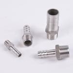 Stainless Steel 201 304 Pipe Fittings Hex Nipple Hose Nipple Male Hose Nipple