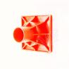 Buy cheap 100 Per Pack Orange Rebar Safety Caps Withstands Moderate Impacts from wholesalers