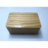 Buy cheap Custom Made Small Wooden Gift Boxes , High Gloss Natural Wood Boxes With Hinged Lids from wholesalers