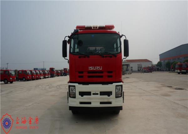Buy cheap 6x4 Drive Foam Rescue Fire Truck 257KW Power With Double Row Structure Cab from wholesalers