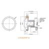 Buy cheap 1/2.7" 2.82mm 3Megapixel S-mount M12 138Degree wide angle board lens for OV2710/AR0330/OV4689 from wholesalers