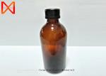16oz Pharmaceutical Glass Bottles Boston Round Durable Laboratory Grade