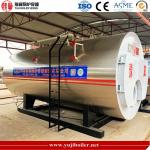 Welded Oil Fired Steam Boiler , Energy Efficient Oil Boiler Natural Circulation