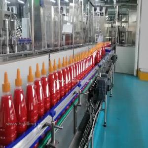 Wholesale 10000bph 500ml full automatic Ketchup Bottle Filler filling machine glass bottle plastic bottle ketchup filling machine from china suppliers