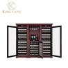 Buy cheap UV Protected Glass Wood Wine Refrigerator Cabinet 3 Years Warranty from wholesalers
