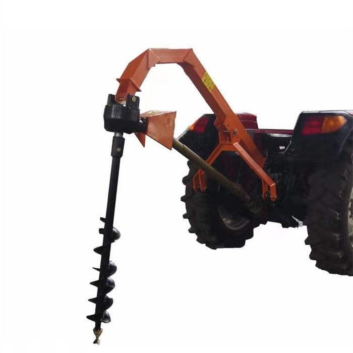 60hp Farm Soil Post Hole Digger 540rpm PTO Tractor Drilling Machine