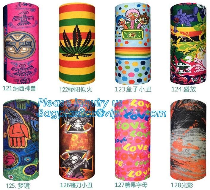 Hot sale fashion design printing multifunctional custom cheap 100% cotton bandana,microfiber plain custom made bandana