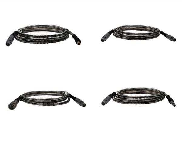 Buy cheap Ultrasonic Transducer Cables Flexible Stainless Steel Protection Shielding from wholesalers