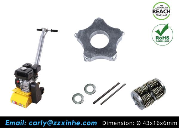 Buy cheap Scarifier Machine Tungsten Cutter 5 Points For Construction Units Concrete Lines Removal from wholesalers