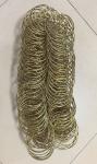 Gold Plated Furniture Coil Springs For Sofa Cushion High Termaperature Treatment