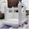 Buy cheap Wedding Inflatable Bouncy Castle Bed Jumper 13X13 White Bounce House from wholesalers