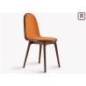 Buy cheap Nordic Fabric Low Back Wooden Dining Chairs Coloured Indoor Commercial Furniture from wholesalers