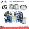 Buy cheap Efficient Aluminum Polishing Machine , Rotary Table Grinding Machine For Cookware from wholesalers
