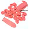 Buy cheap Pink Chlorination Latex Disposable Finger Cots Textured Matte Non Slip from wholesalers