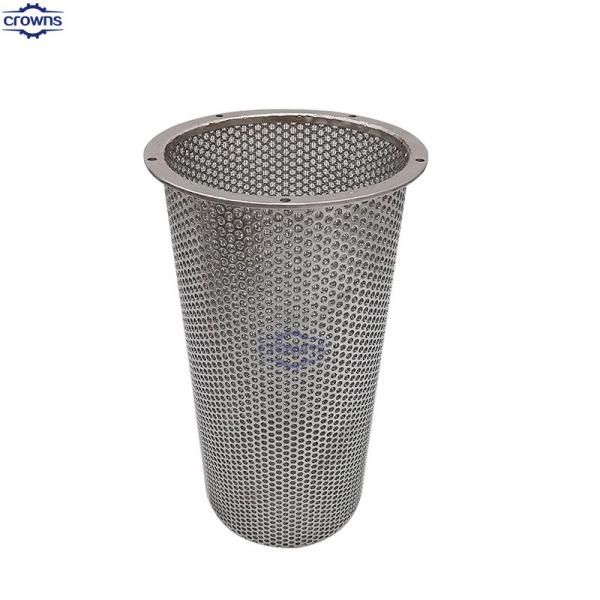 High quality 316 Stainless Steel Wire Wound Tube Slotted Screen Wedge Mesh