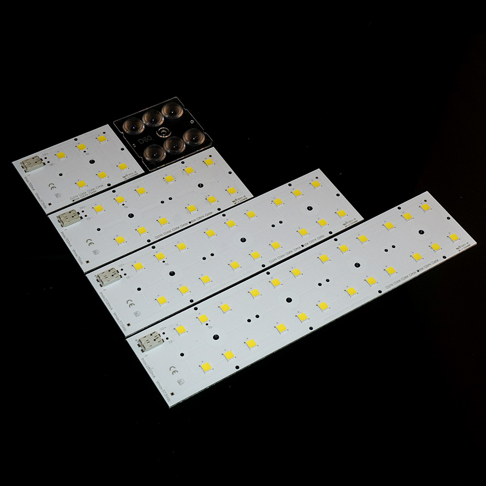 50 Watt SMD5050 LED Street Light Module Width 50mm Smart PCB Board