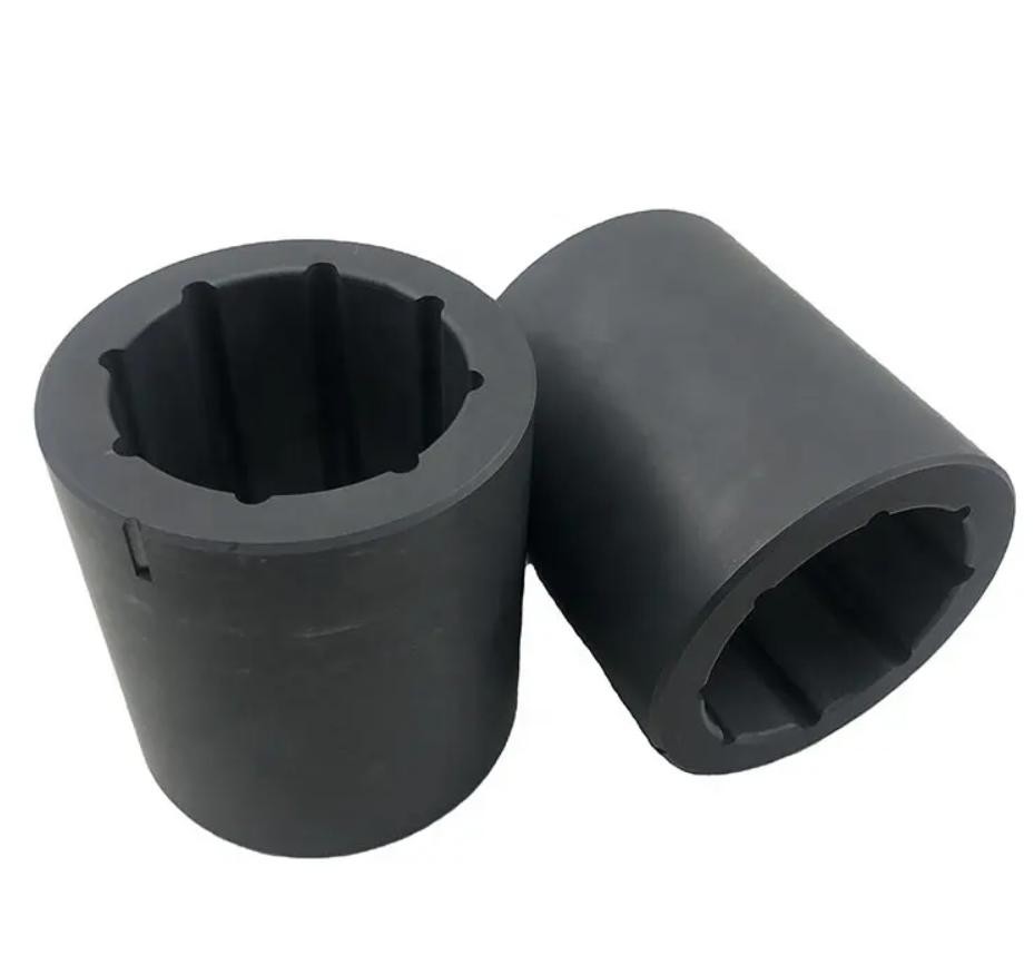 Self Lubrication Carbon Graphite Bushing With Heavy Density