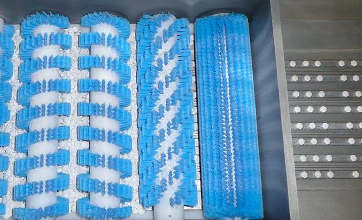 Industrial Nylon Roller Brush Drug Production Sorting Brushes For Drug Sorting
