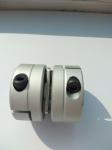 Spline Aluminum Flexible Coupling / Motor Shaft Coupling For CNC
