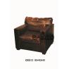 Buy cheap Luxury classic antique single leather sofa/classical single leather sofa from wholesalers
