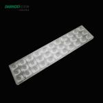 Height 9.22mm Linear Light SMD LED Lens Waterproof Narrow Angle