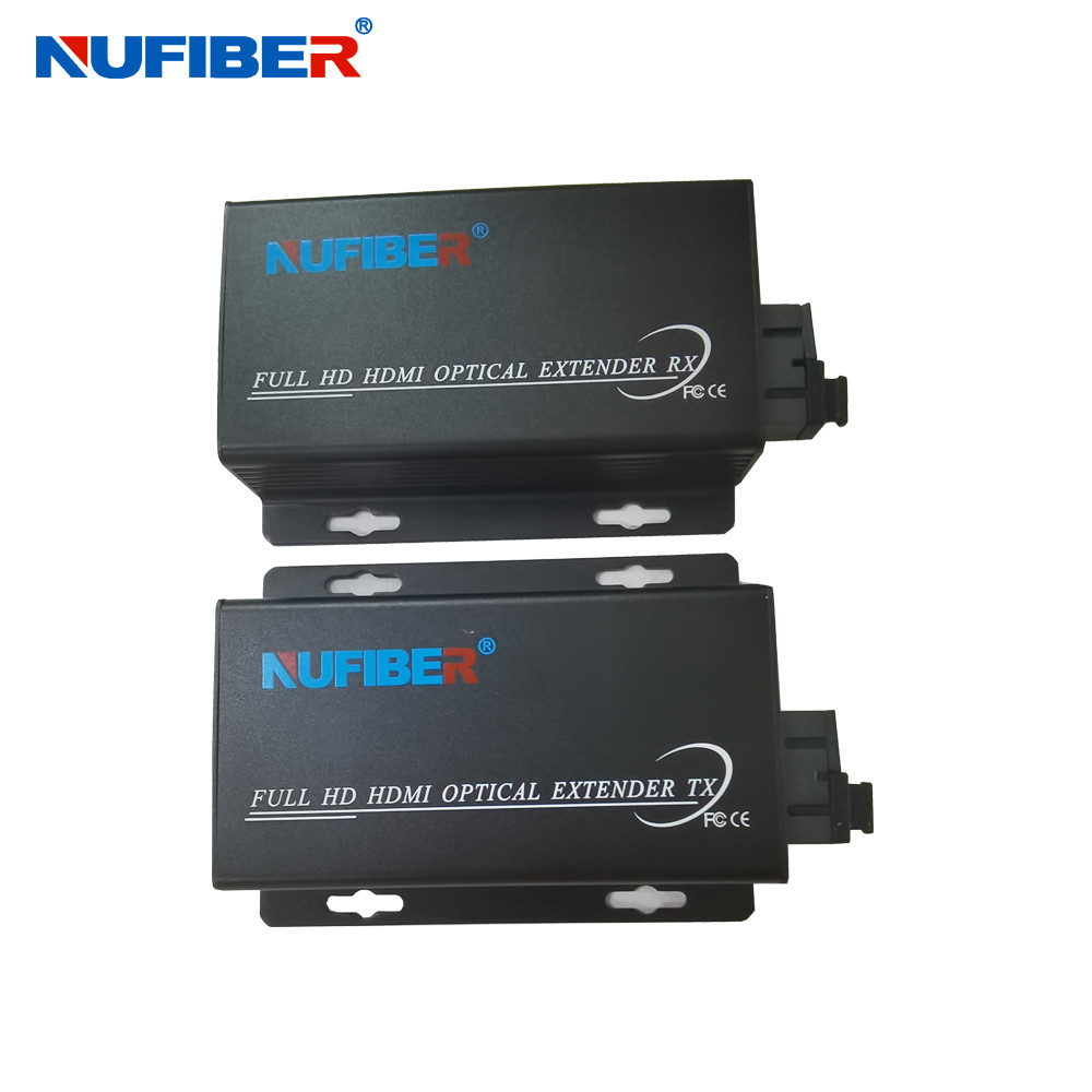 1080P HDMI to Fiber Extender Single Fiber Single Mode 1310nm/1550nm 20km SC HDMI Fiber Converter