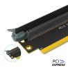 Buy cheap Reverse PCI-E 16X 3.0 express PCI-E 90 Degree Male To Female Riser Card from wholesalers