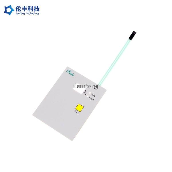Buy cheap Autotype EBG180 PET Flat Membrane Switch , Tactile Prototype Membrane Switch from wholesalers