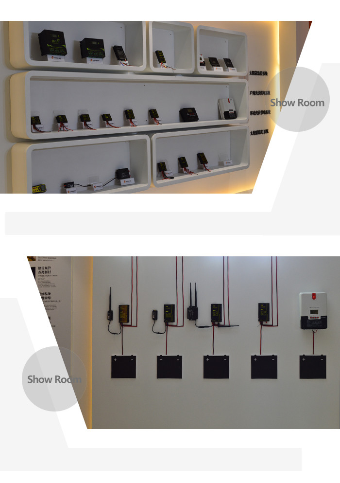 Intelligent PWM Solar Charge Controller 60A 12V 24V Auto IP30 Protection
